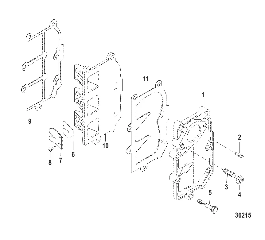 Пластина/коллектор в сборе