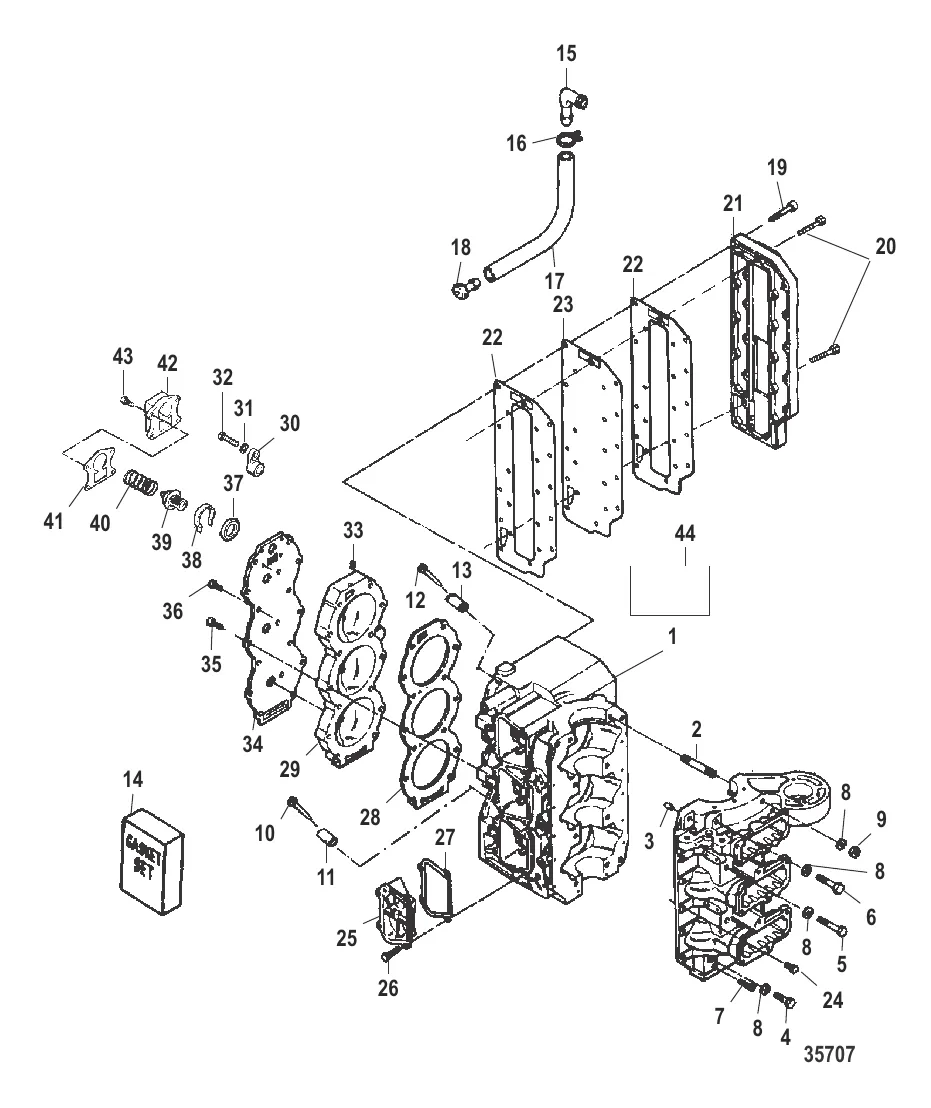 Блок цилиндра