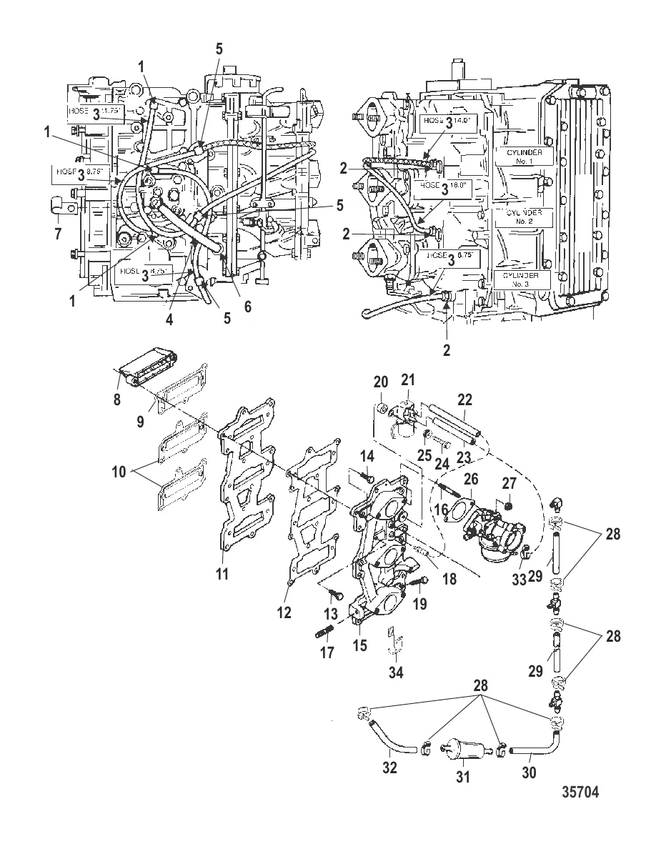 Пластина и система рециркуляции