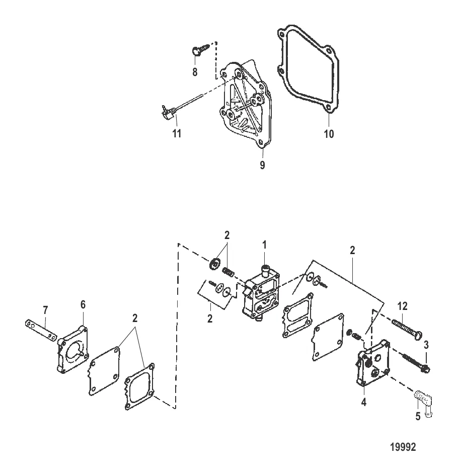 Топливный насос в сборе