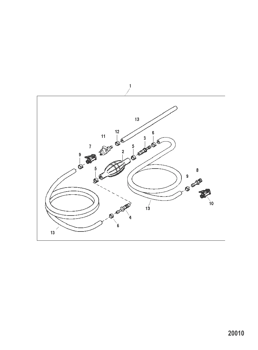 Топливопровод в сборе