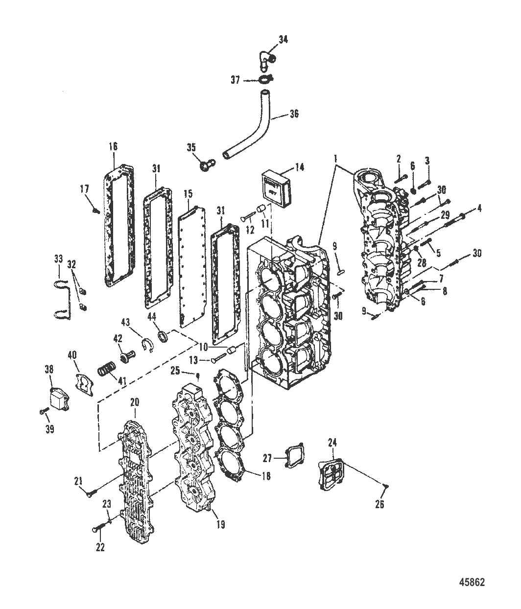 Блок цилиндра