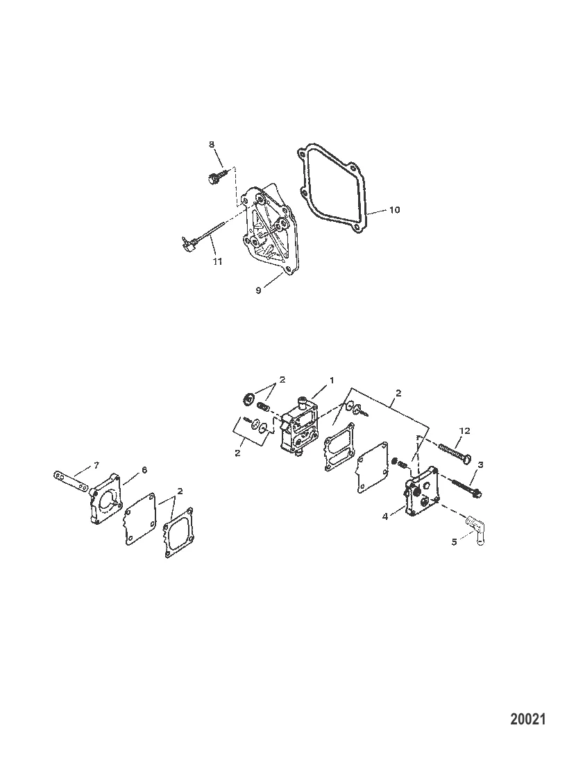 Топливный насос в сборе