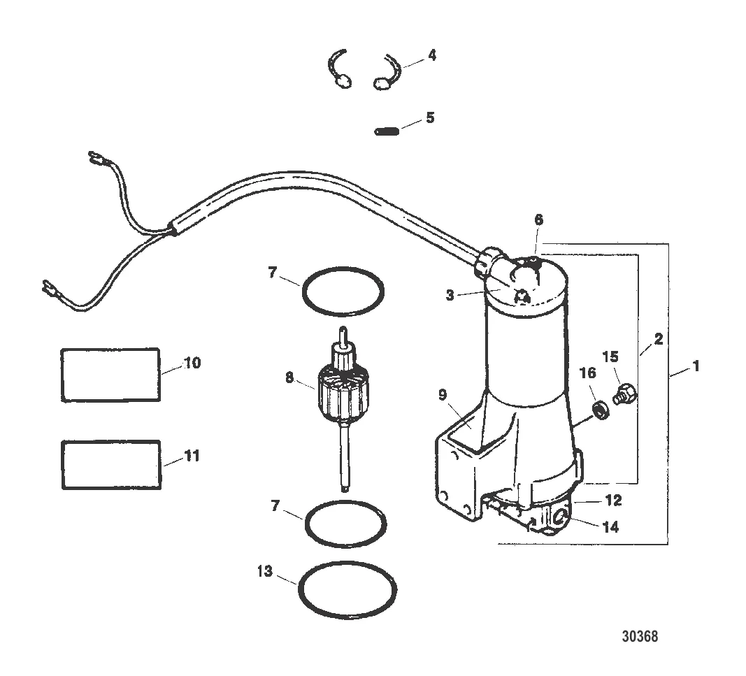 УЗЕЛ НАСОСОВ И ДВИГАТЕЛЕЙ (F694541-2) (ИД ЯРЛЫК # HYP-5001)