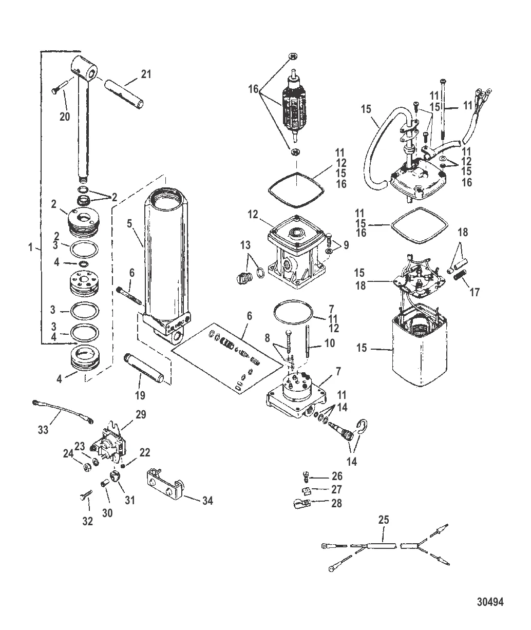ДИФФЕРЕНТ И НАСОС В СБОРЕ (824051)