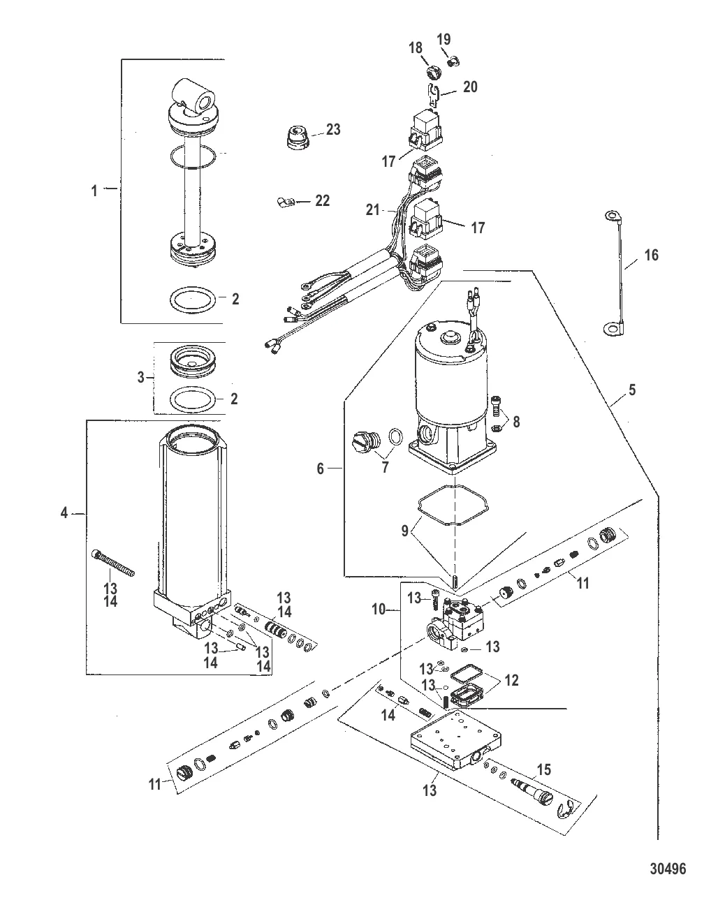 КОМПЛЕКТ НАСОСА – СИСТЕМА ДИФФЕРЕНТА (830250A2)