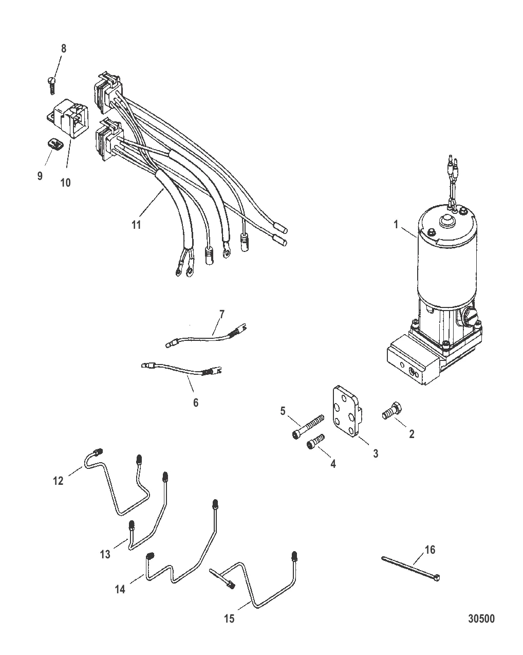 КОМПЛЕКТ НАСОСА/ДВИГАТЕЛЯ (853515A1)