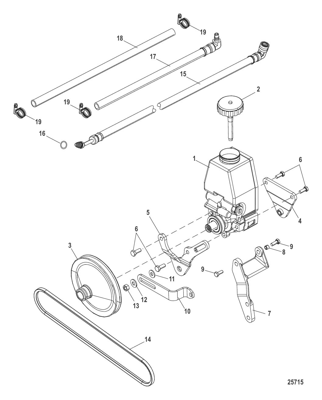 Компоненты рулевого механизма