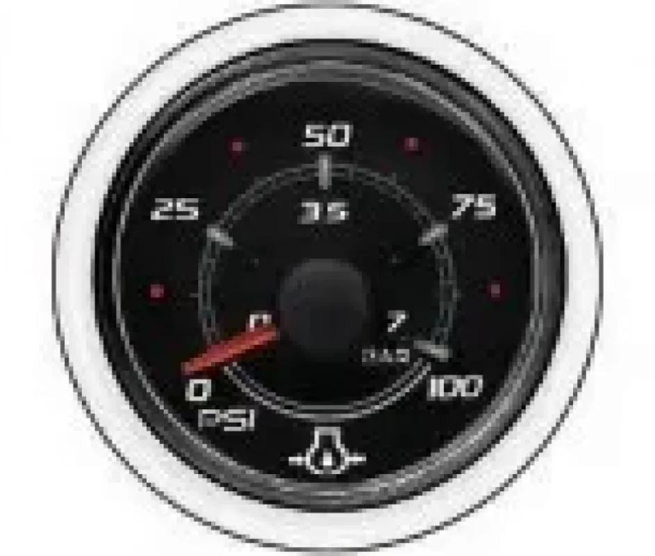 Mercury Marine Указатель давления масла на 0-100 фунт./кв. дюйм