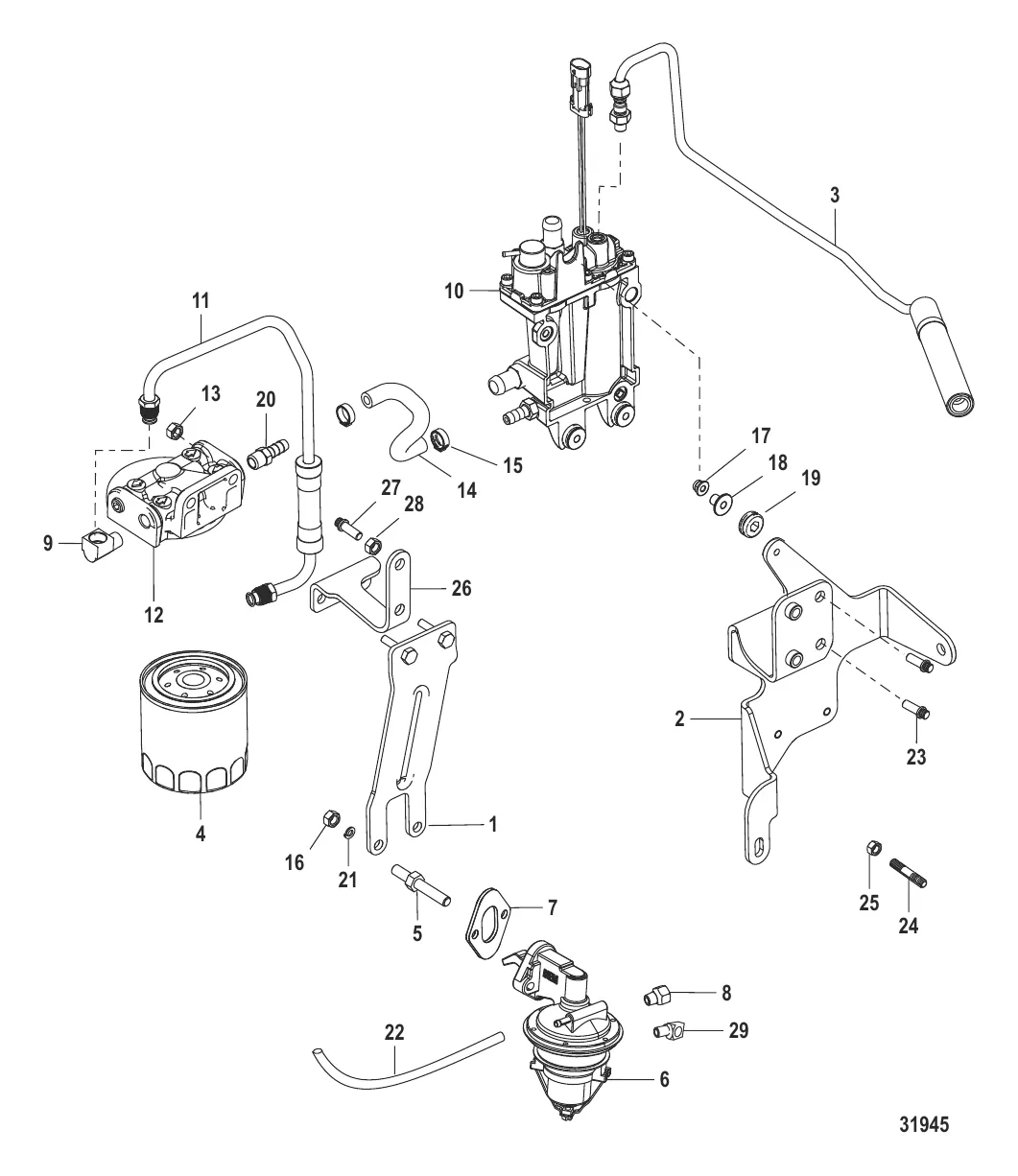 Система подачи топлива
