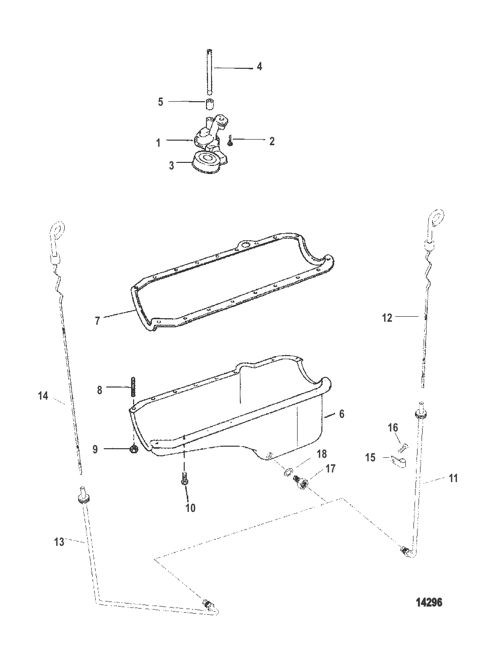 МАСЛОСБОРНИК И МАСЛЯНЫЙ НАСОС