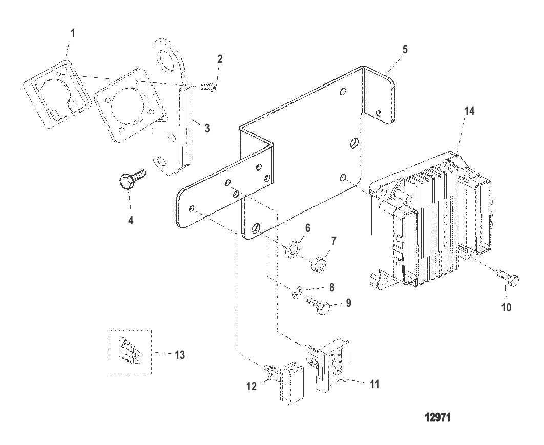 ECM и электрические кронштейны