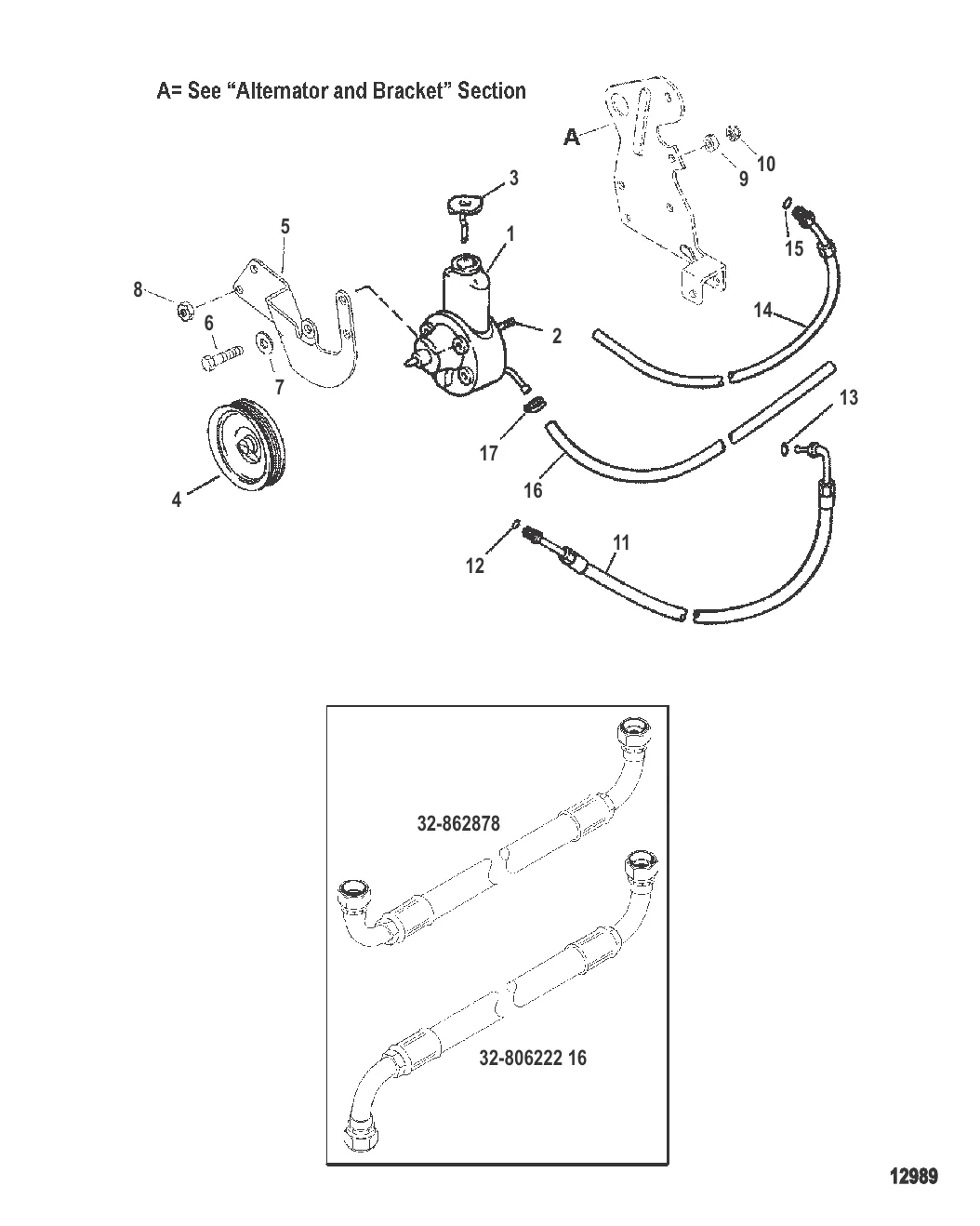 Компоненты рулевого механизма с усилителем