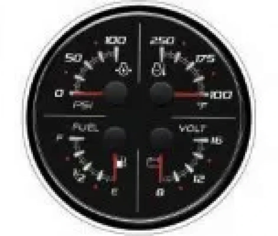 Mercury Marine Указатель 4-в-1 (12 В) без логотипа