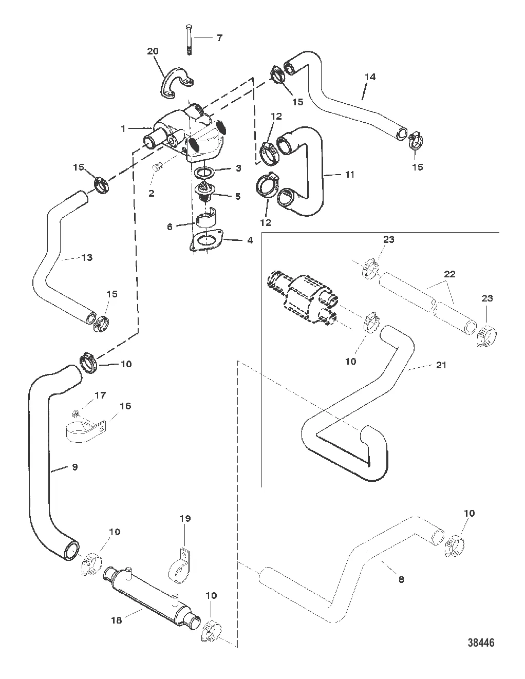 СТАНДАРТНАЯ СИСТЕМА ОХЛАЖДЕНИЯ