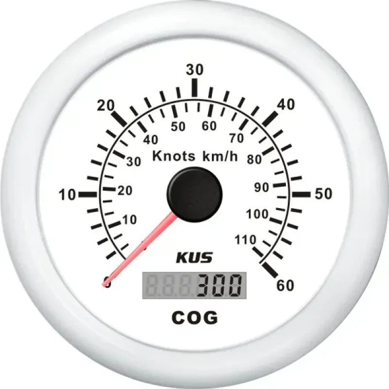 KUS Спидометр GPS аналоговый (WW), 60 узл.
