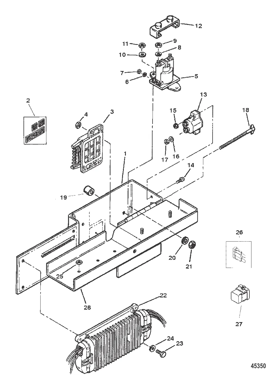 РАСПРЕДЕЛИТЕЛЬНАЯ КОРОБКА И КОМПОНЕНТЫ