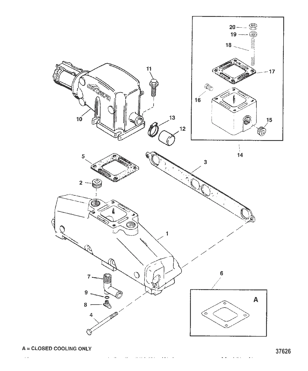 ВЫХЛОПНОЙ КОЛЛЕКТОР / ВЫХЛ. КОЛЛЕКТОР ИЗ НЕРЖАВЕЮЩЕЙ СТАЛИ (BRAVO)