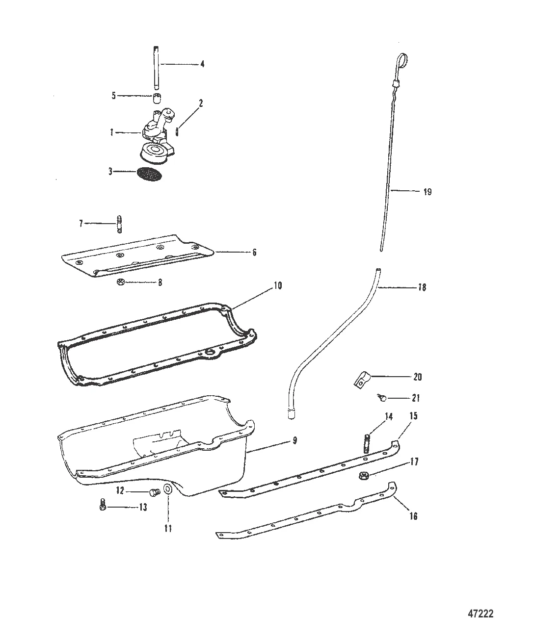 МАСЛОСБОРНИК И МАСЛЯНЫЙ НАСОС