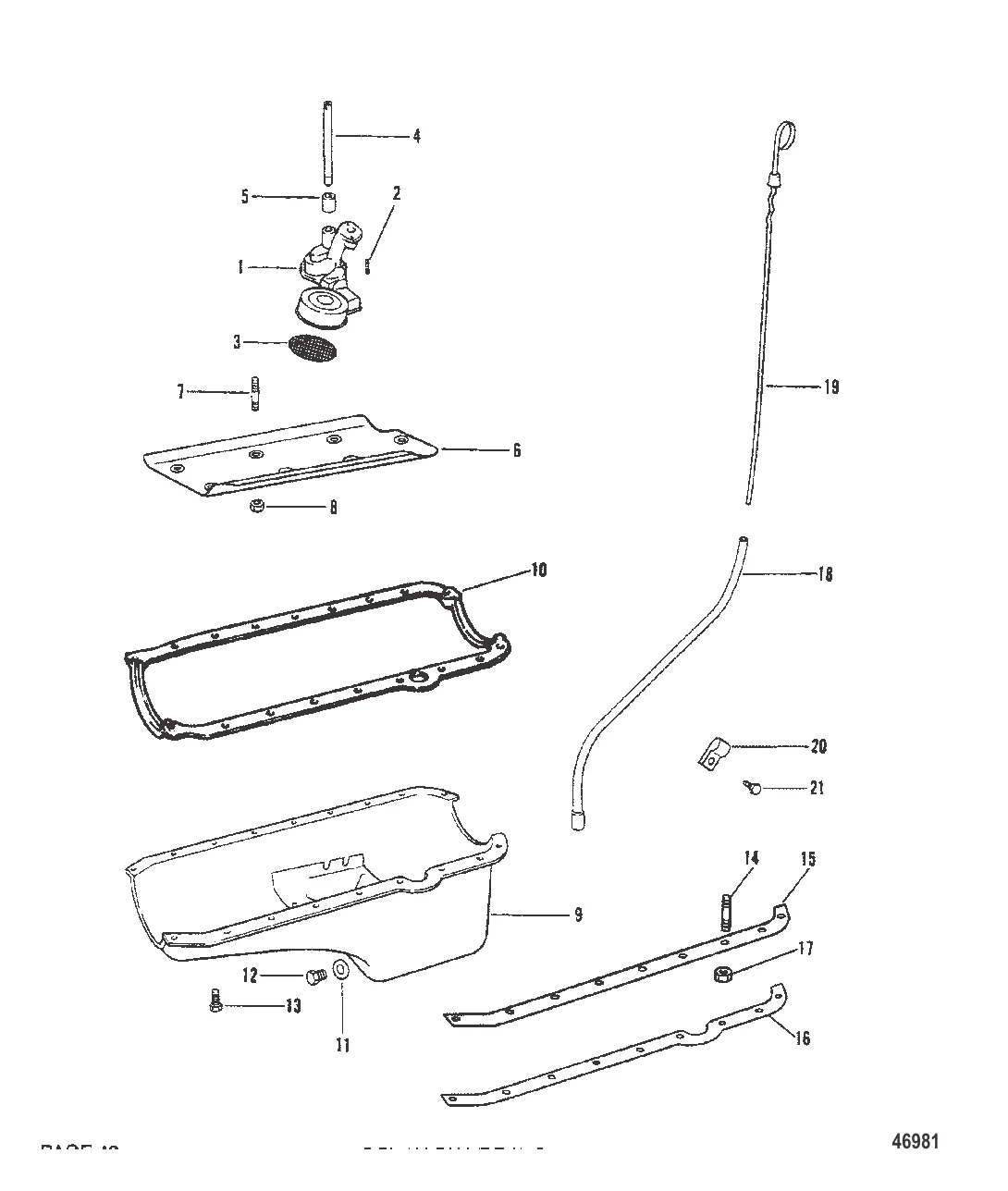 МАСЛОСБОРНИК И МАСЛЯНЫЙ НАСОС