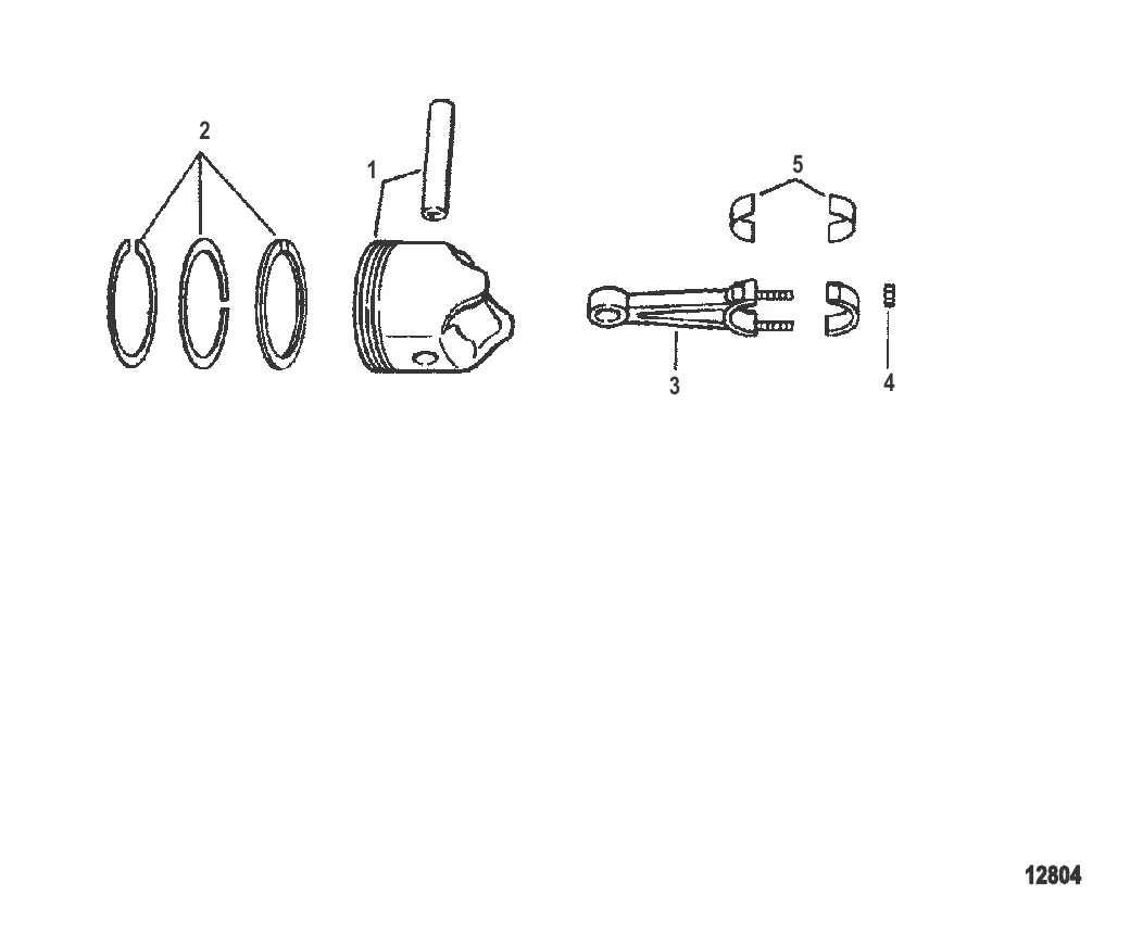 Поршни и соединительные стержни