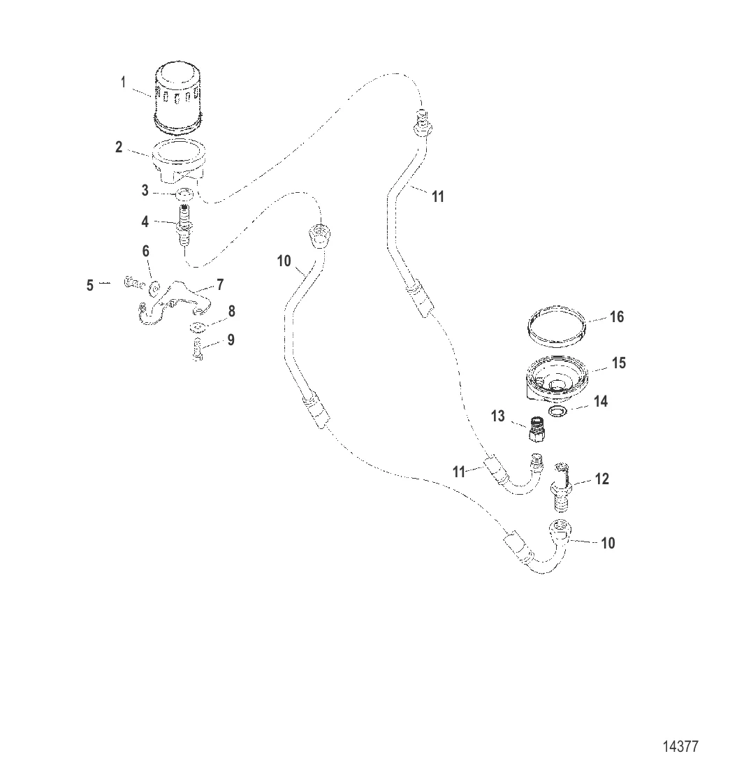 Масляный фильтр (Выносной)