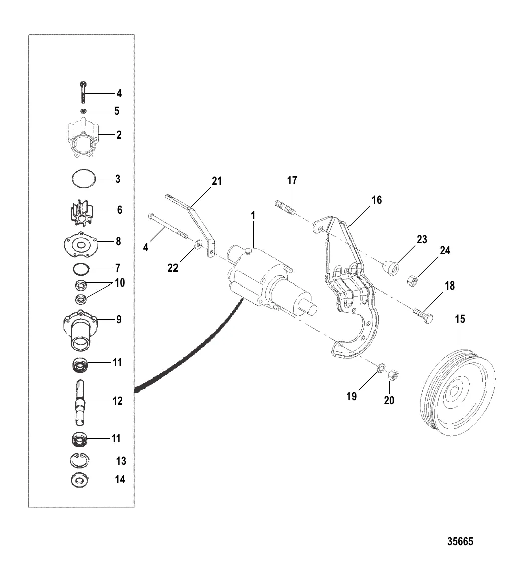 НАСОС ДЛЯ ЗАБОРТНОЙ ВОДЫ