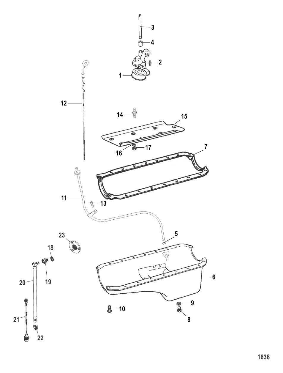 МАСЛОСБОРНИК И МАСЛЯНЫЙ НАСОС