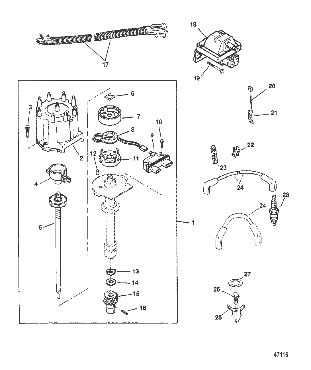РАСПРЕДЕЛИТЕЛЬ И КОМПОНЕНТЫ СИСТЕМЫ ЗАЖИГАНИЯ