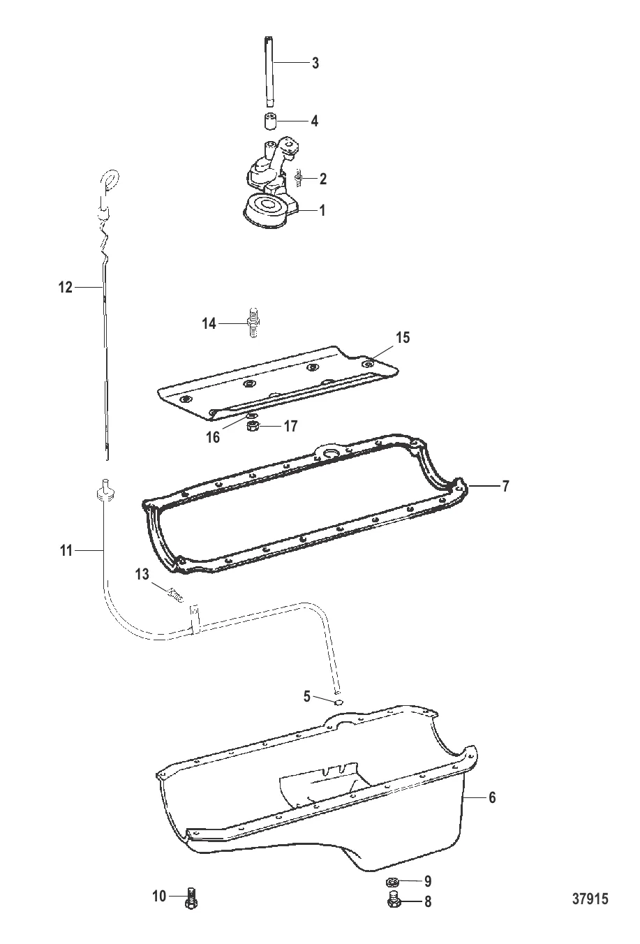МАСЛОСБОРНИК И МАСЛЯНЫЙ НАСОС