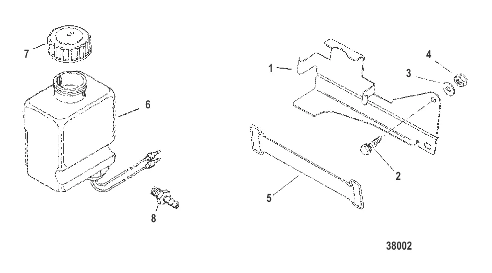МАСЛЯНЫЙ БАК И КРОНШТЕЙН
