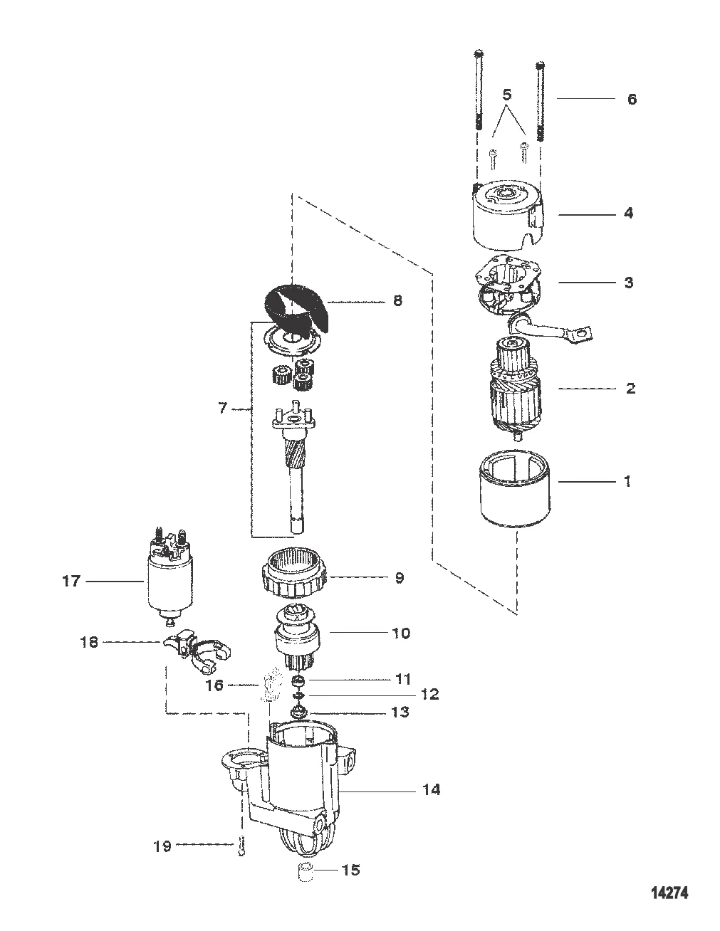 СТАРТЕР (PG260 – КОЛПАЧОК ДИАМЕТРОМ 2-7/8")