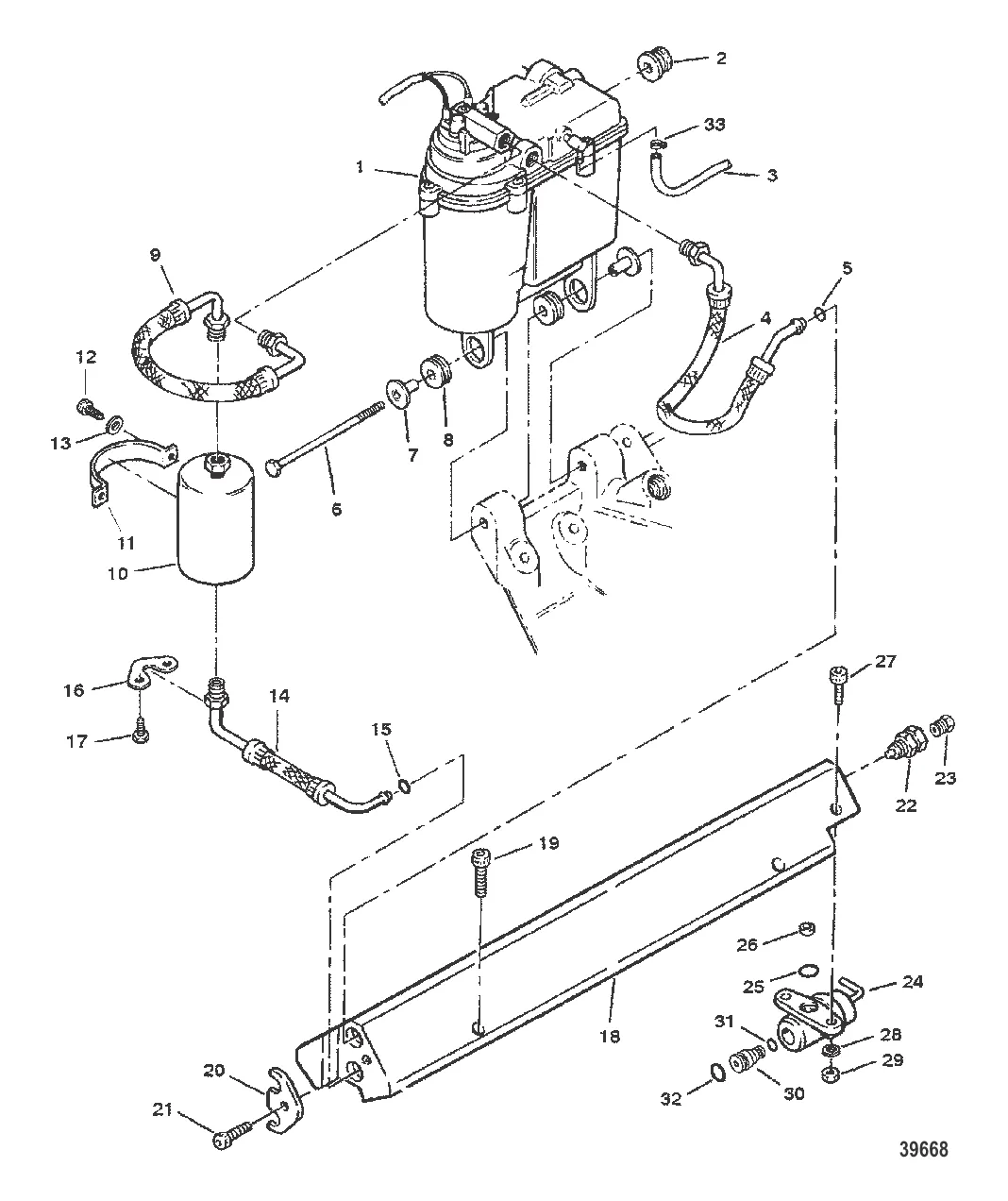 БАК ПАРОСЕПАРАТОРА И ТОПЛИВНАЯ НАПРАВЛЯЮЩАЯ С/н и ниже (см. примечание)