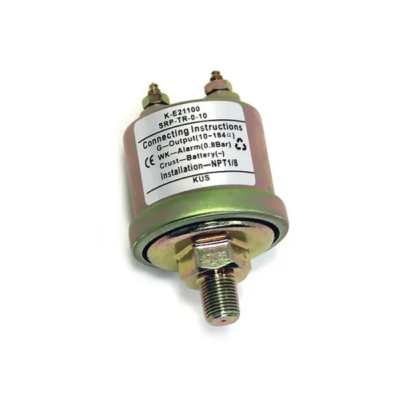 KUS Датчик давления масла 0-10bar 1/8", 10-184om, гайка