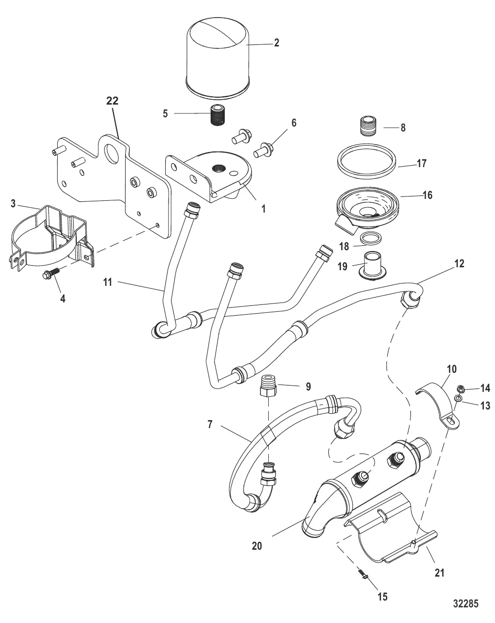 Выносная масляная система