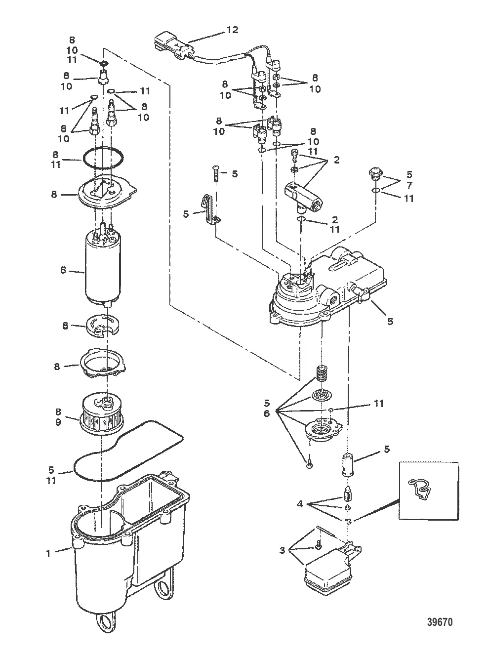 БАК ПАРОСЕПАРАТОРА С/н и ниже (см. примечание)