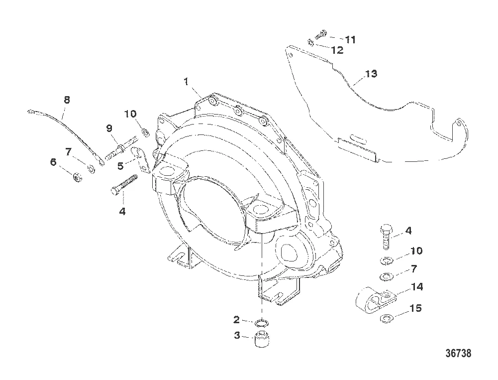 КОРПУС МАХОВИКА (ВСТРАИВАЕМЫЕ МОДЕЛИ BRAVO)