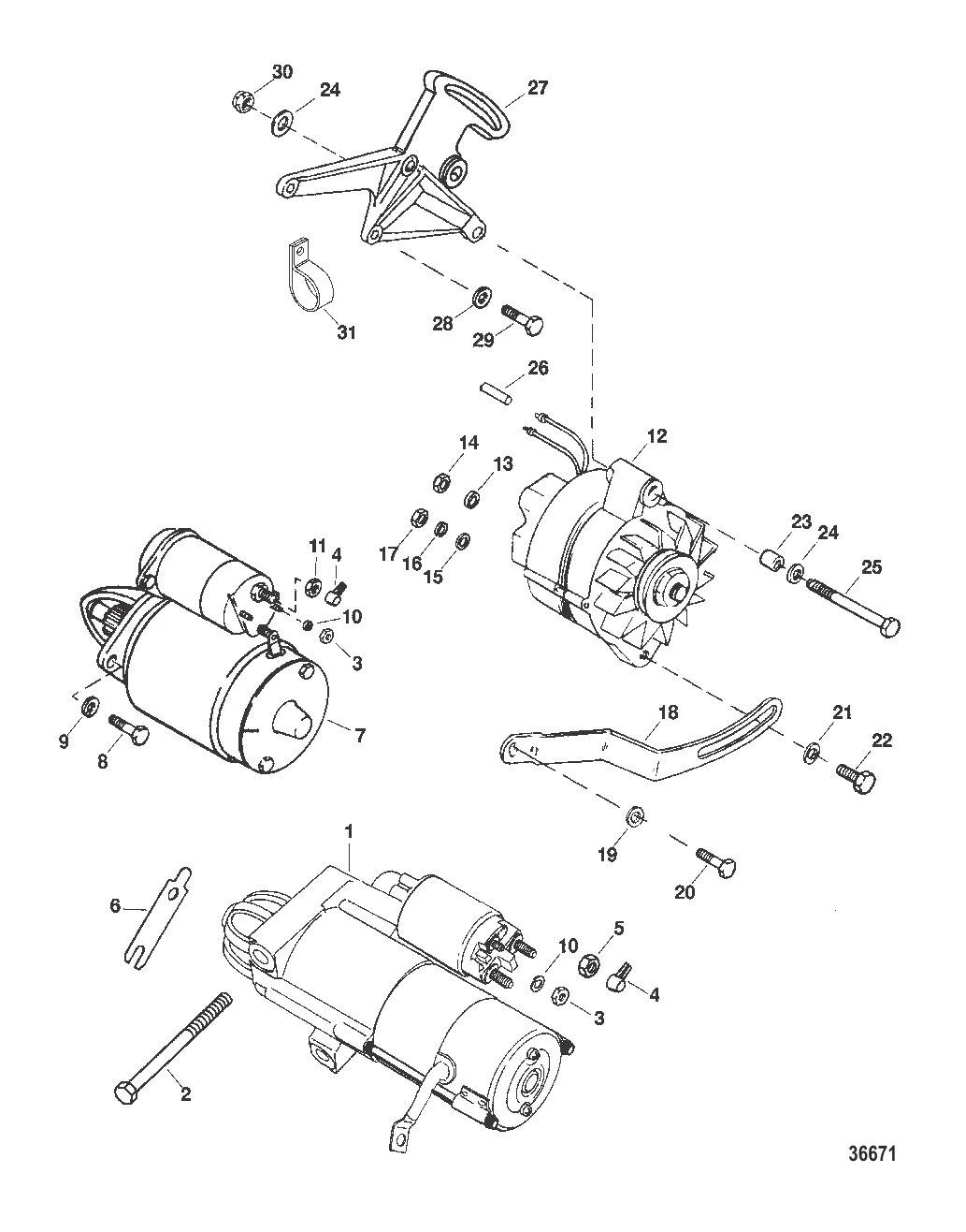 СТАРТЕР И ГЕНЕРАТОР