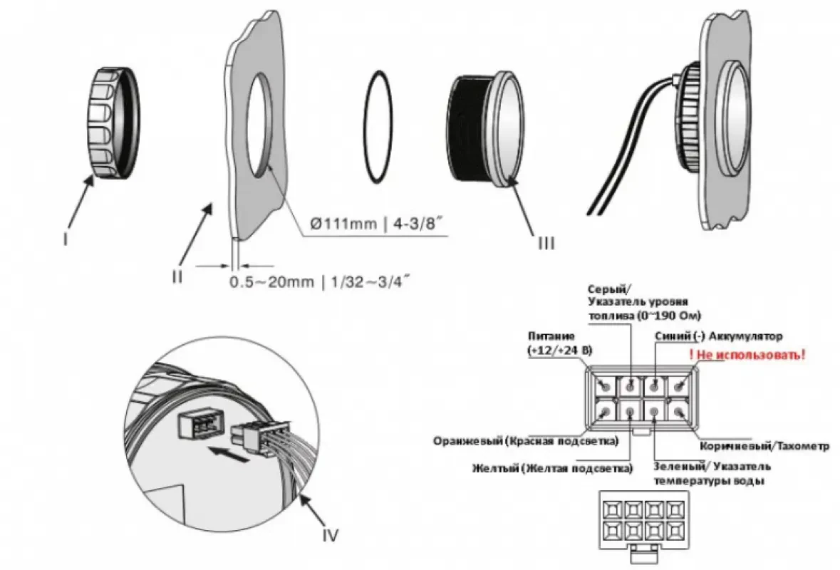 KUS Мультифункциональный прибор 4 в 1 (BS)