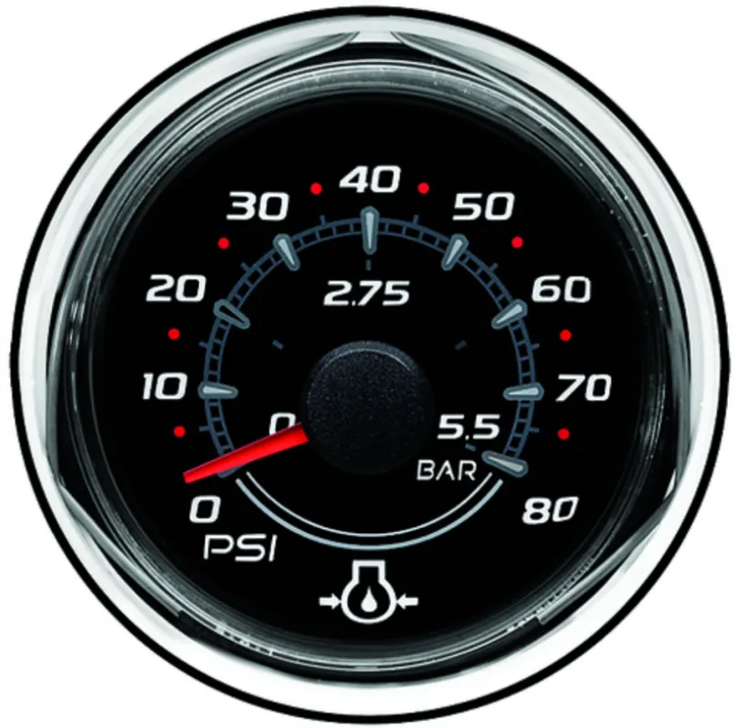 Mercury Marine Указатель давления масла на 0-80 фунт/кв. дюйм