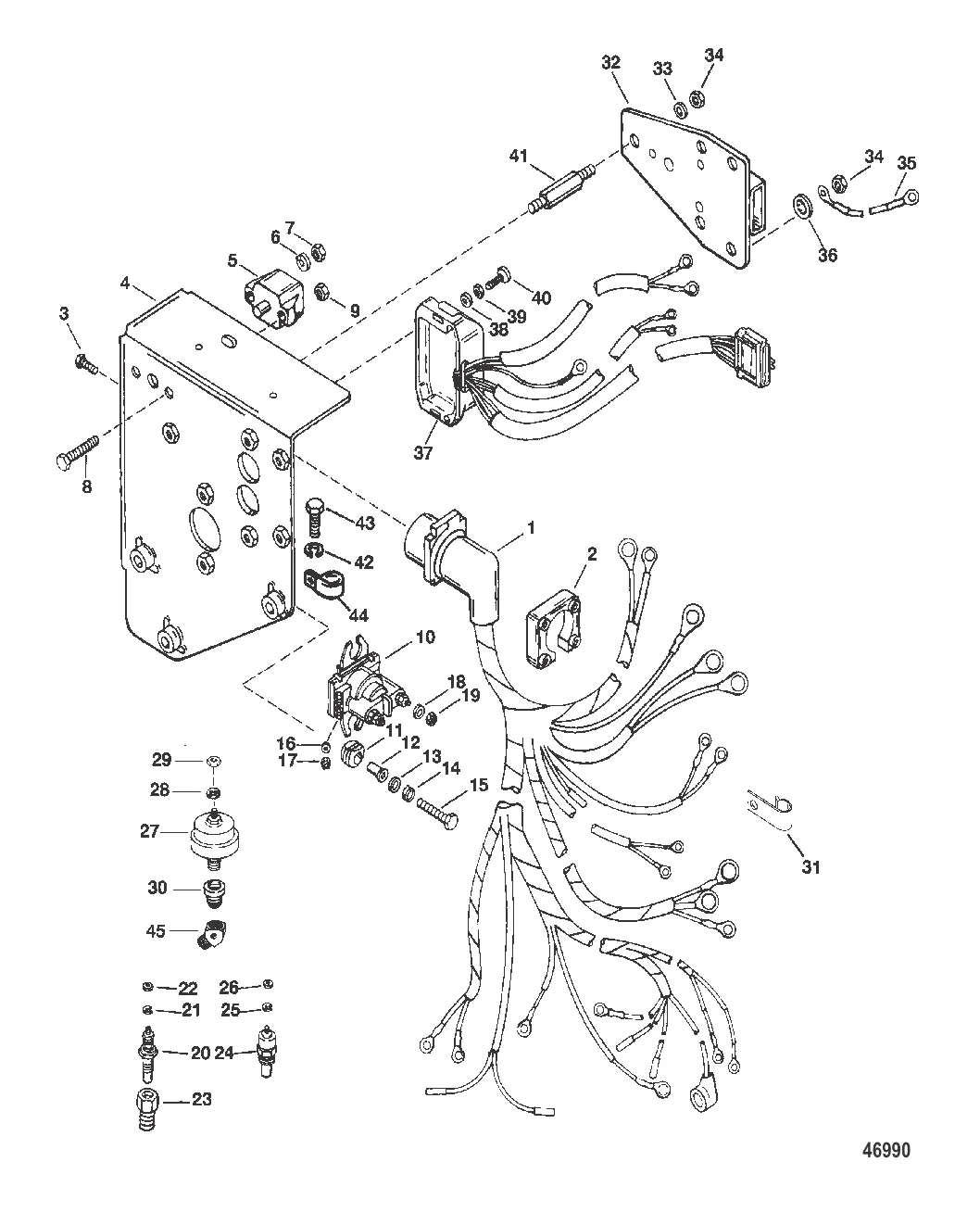 ЭЛЕКТРИЧЕСКИЕ КОМПОНЕНТЫ (с 0D763876 по 0F877642)