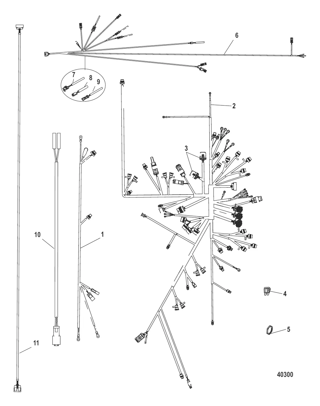 Электрические компоненты (Электропроводка двигателя)