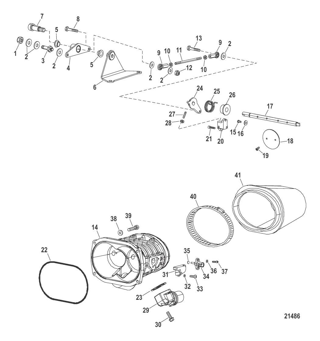Компоненты на впуске (Воздушная камера)