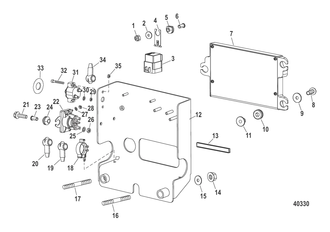Электрические компоненты (Монтажная коробка)