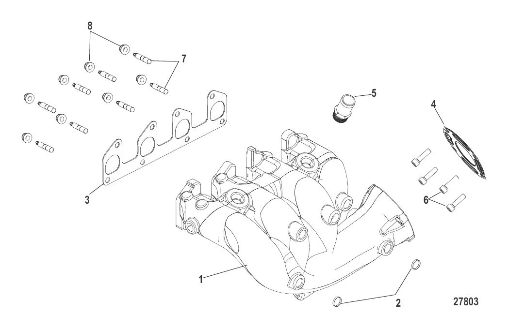 Выхлопная система Коллектор