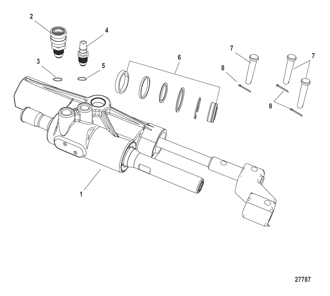 Цилиндр рулевого управления Гидроусилитель