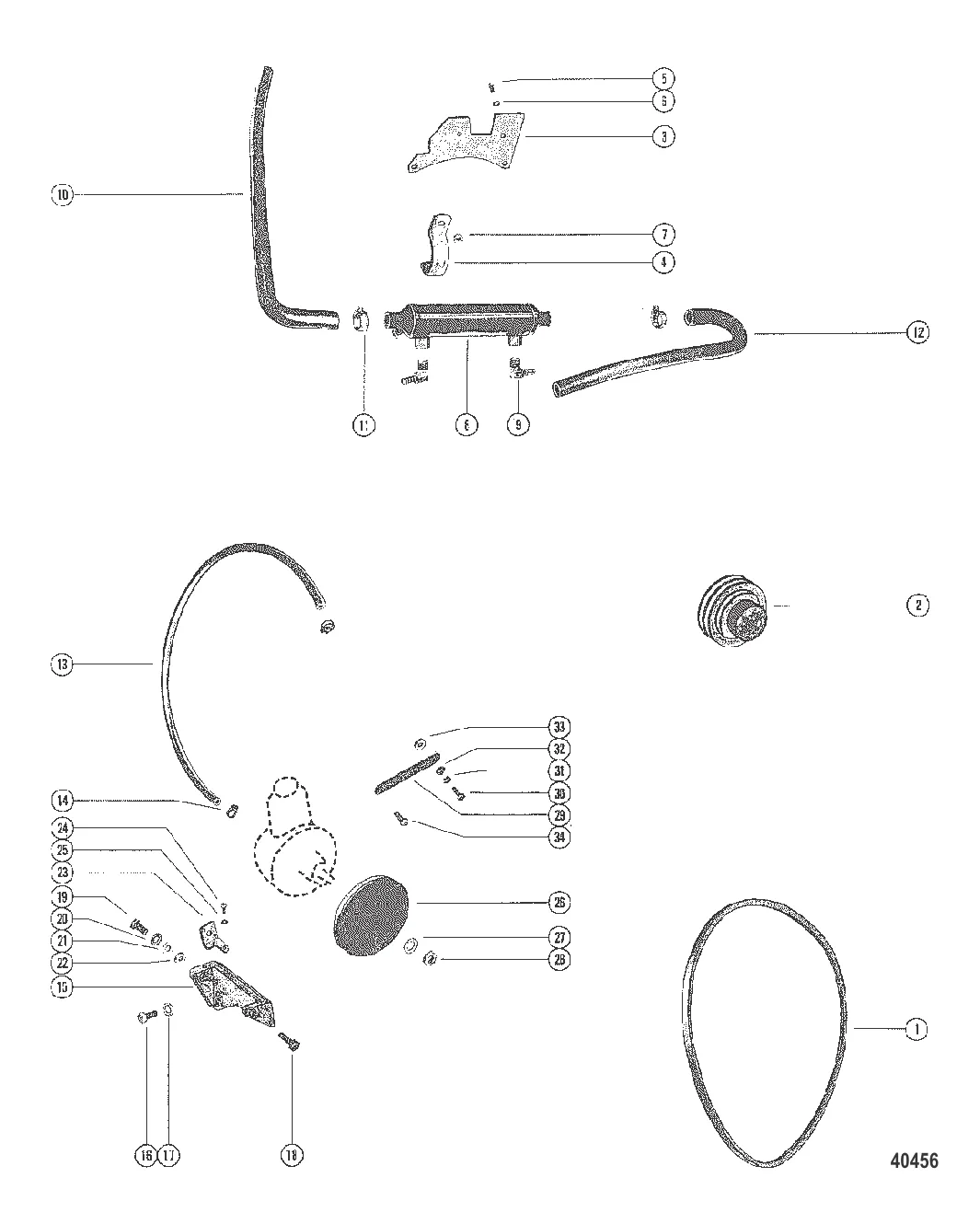МОНТАЖ РУЛЕВОГО МЕХАНИЗМА С УСИЛИТЕЛЕМ С комплектом закрытой системы охлаждения