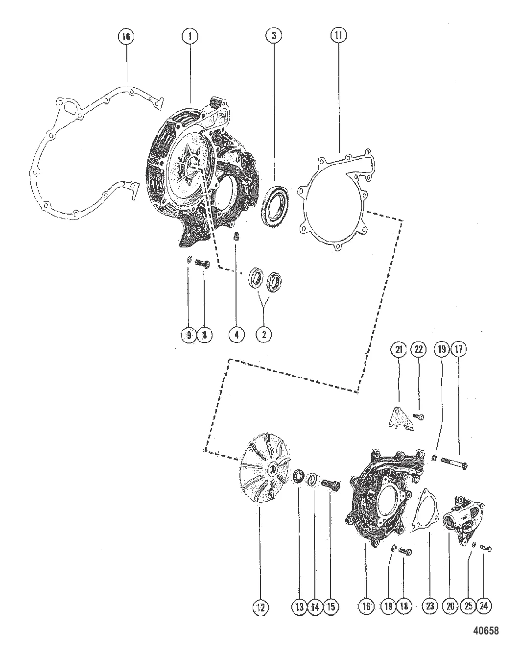 Передняя крышка