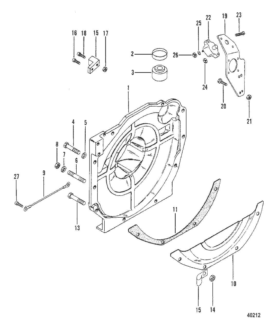 КОРПУС МАХОВИКА В СБОРЕ