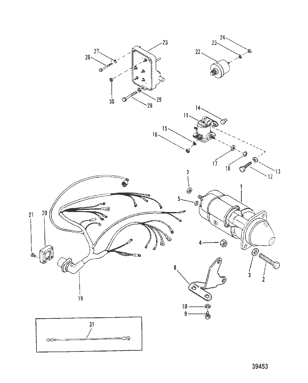 СТАРТЕР И ЭЛЕКТРОПРОВОДКА